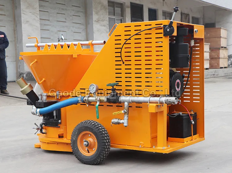 GAODETEC GZ-6DR/RD Efficient Refractory Gunite Machine For Slope Stabilization
